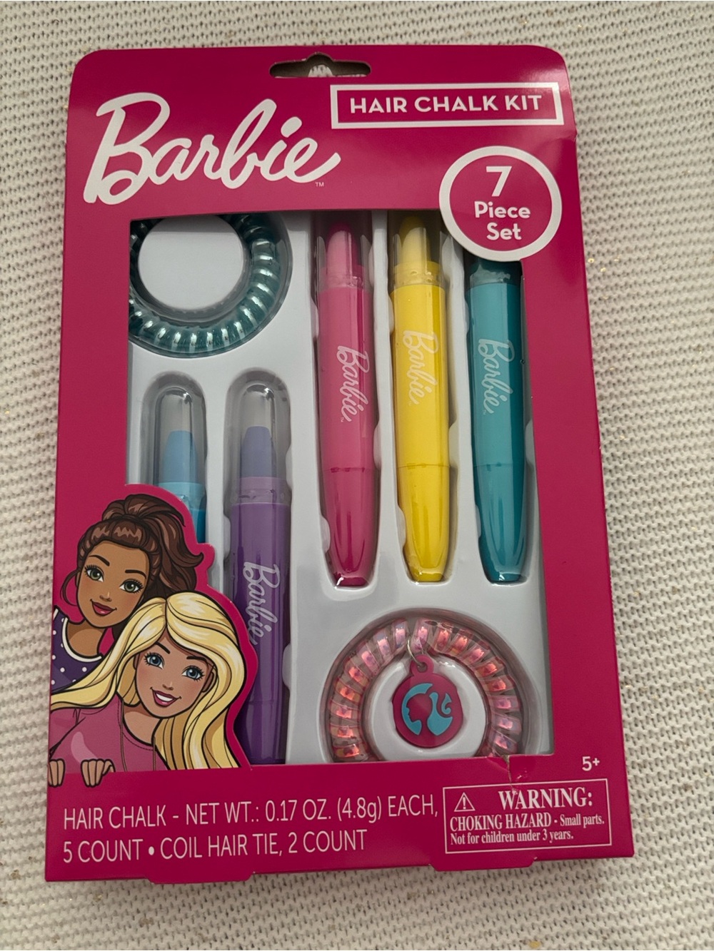 Barbie hair chalk